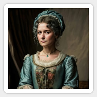 Jane Austen fictitious portrait Sticker